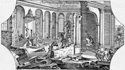 Destruction du Temple de Charenton (94)