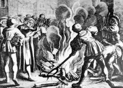 Luther brûle la bulle du Pape (10 décembre 1520)