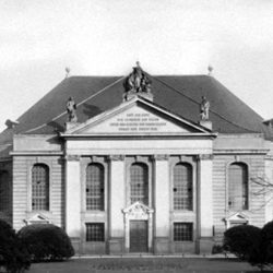 Église des réfugiés à Berlin en 1705