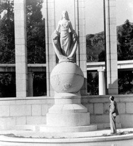 Monument rappelant l'arrivée des premiers  huguenots en Afrique du Sud (1688),