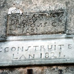 Durfort (Gard) : pierre du 1er temple