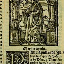 Bible de Lefèvre d’Étaples, Anvers, Edition de 1534 par Martin Lempereur
