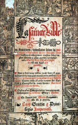 Bible de Lefèvre d'Étaples, Anvers, Édition de 1534 par Martin Lempereur