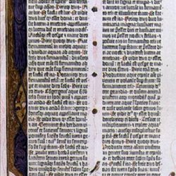 Bible de Gutenberg à 36 lignes