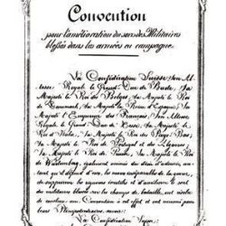 Page 1 de la Convention de Genève