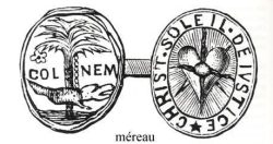 Méreau utilisé à Nîmes (XVII<sup>e</sup> siècle)