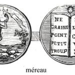 Méreau utilisé en Agenais (XVI<sup>e</sup> siècle)