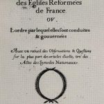 La discipline des églises réformées (1653)