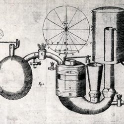 Denis Papin (1647-1714), machine à vapeur