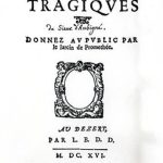 Les Tragiques d’Agrippa d’Aubigné