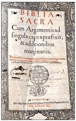 Bible in latin, Vulgate 1495