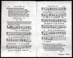 Psaume 51 du recueil officiel de Genève de 1562