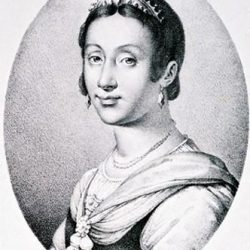 Renée de France d’après un tableau du Musée Royal