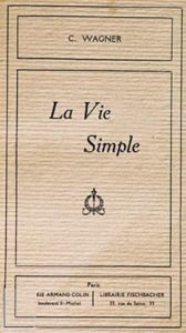 La Vie simple de Charles Wagner