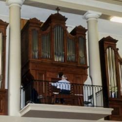 Saint-Jean-du-Gard (30) : orgue de l'église réformée, construit en 1827