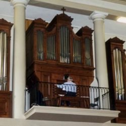 Saint-Jean-du-Gard (30) :  orgue de l’église réformée, construit en 1827