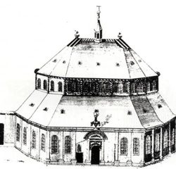 Temple de Bourg-l’Abbé à Caen (Calvados)
