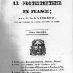 Vues sur le Protestantisme de J.L.S. Vincent