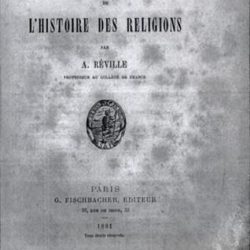 Reville A. : Histoire des religions