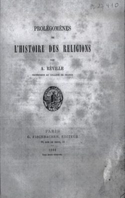Reville A. : Histoire des religions