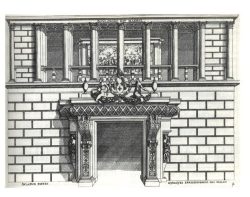 J. I Androuët du Cerceau, élément décoratif du château de Madrid à Neuilly