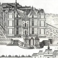 B. Androuët du Cerceau : château de Fresne (vue générale d’après C. Chastillon)