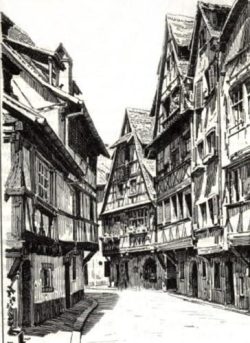 Strasbourg : maisons datant du XVIe siècle