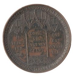 Médaille du tricentenaire de l’Institution Chrétienne de Calvin (1536)