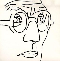 Charles Édouard Jeanneret dit Le Corbusier (1887-1965) autoportrait