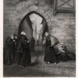 L’appel de Dieu à Luther, Erfurth 1505