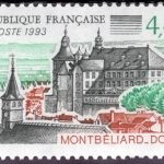 Timbre : la ville de Montbéliard