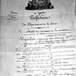 Création d’un église consistoriale luthérienne, décret du 11 août 1808