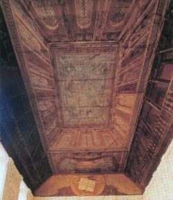 Plafond du temple de la faculté de Montauban (82)