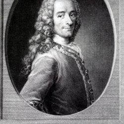 Voltaire (François Marie Arouet, dit, 1694-1778), gravure d’après La Tour