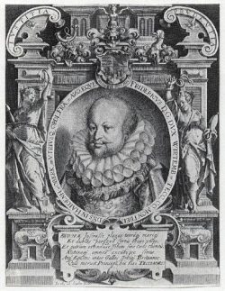 Frédéric duc de Wurtemberg (1593-1608), gravure