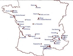 Les places de sûreté du parti protestant entre 1598 (édit de Nantes) et 1629 (Paix d'Alès)