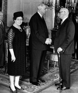 Le pasteur Marc Boegner et le Général de Gaulle