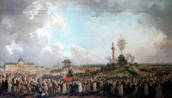 La fête de l'Etre Suprême au Champs de Mars (8 juin 1794)