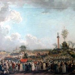 La fête de l’Etre Suprême au Champs de Mars (8 juin 1794)