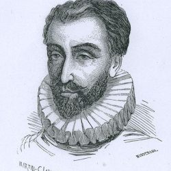 François de La Noue (1531-1591), gravure de Martin-Claverie