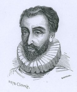 François de La Noue (1531-1591), gravure de Martin-Claverie