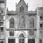 Temple baptiste de la rue de Lille à Paris en 1873, peu après son inauguration