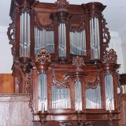 Orgue du Temple de Hunawihr (68) – Orgue Dubois, 1765