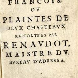 Catolicon Francois par Théophraste Renaudot (1584-1653)