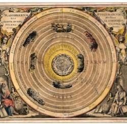 Carte du ciel au XVIIe siècle.