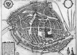 Plan de Strasbourg au XVIIe siècle.