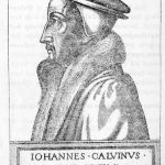 Jean Calvin, gravure sur cuivre de René Boyvin, 1562.