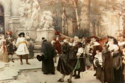 Le Grand électeur de Brandebourg accueille les huguenots