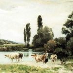 Aquarelle d’Henri Zuber