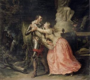 Henri IV quitte Gabrielle d'Estrées par François-André Vincent